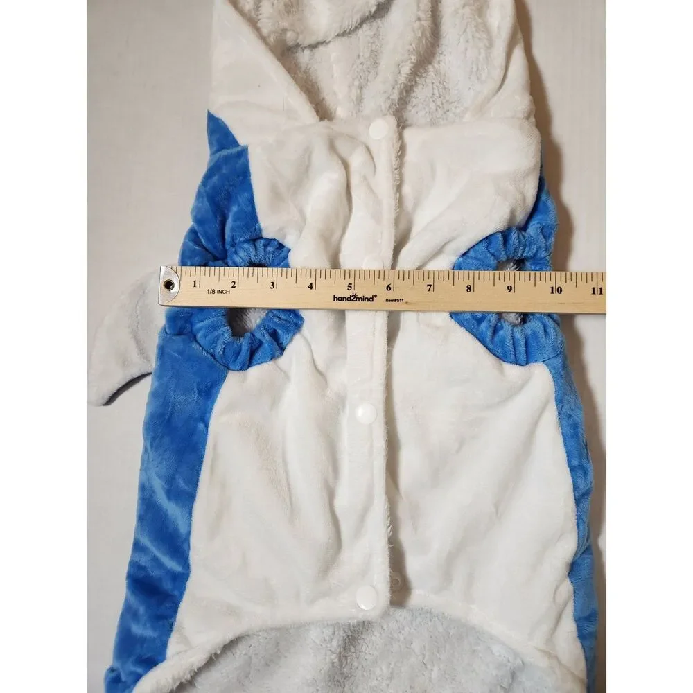 Shark Pet Costume for Dogs – Snap Closure | Funny Pet Outfit